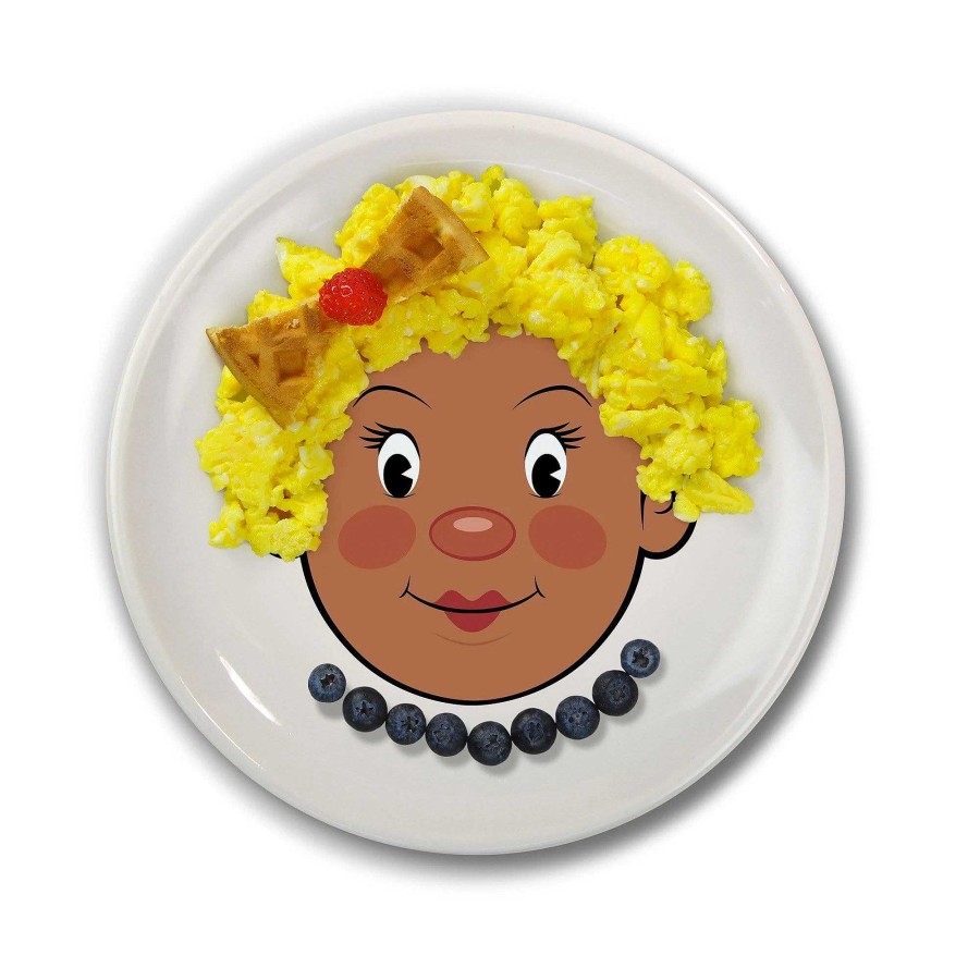 Baby Stuff Fred & Friends Plates | Ms. Food Face Dinner Plate