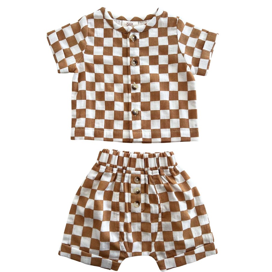 Boy SIIX Collection | Sundae Checkerboard / Organic Finley Set