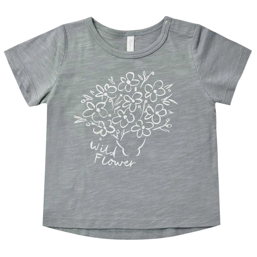 Girl Rylee & Cru | Rylee & Cru Basic Tee, Wildflower