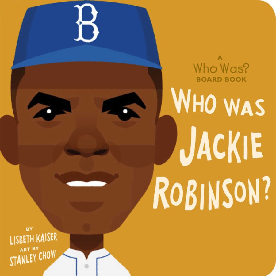 Baby Stuff Penguin Random House | Who Was Jackie Robinson? Board Book