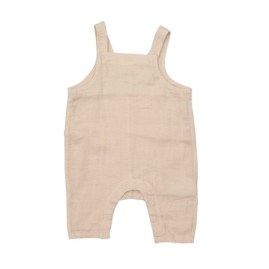 Boy Angel Dear | Muslin Overall, Soft Linen