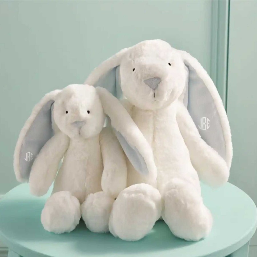 Baby Stuff Mud Pie Toy Animals | Large Plush Bunny, Blue