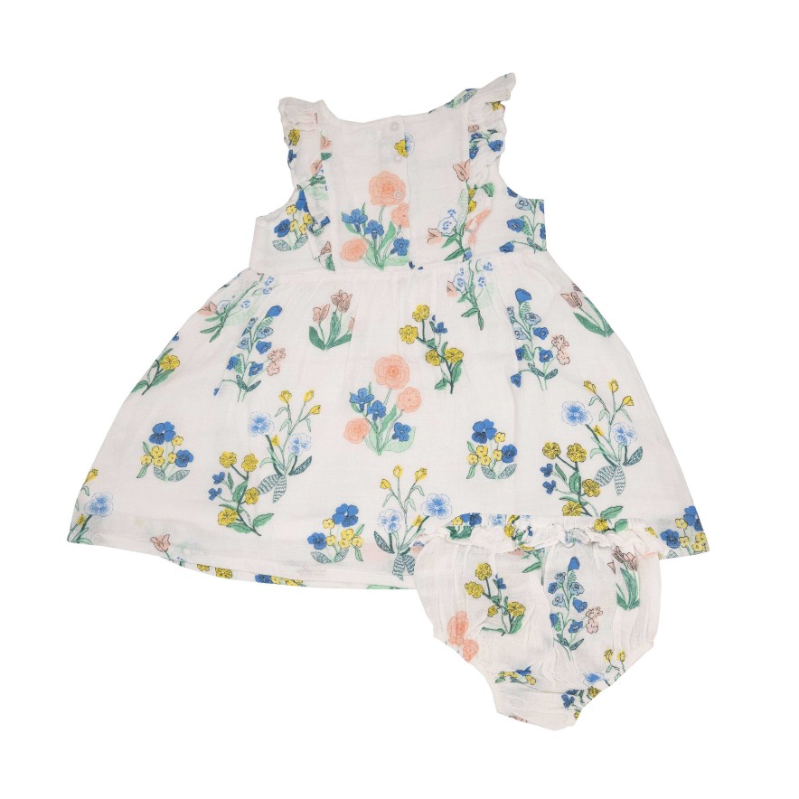 Girl Angel Dear | Ruffle Sundress & Bloomer, Urban Floral