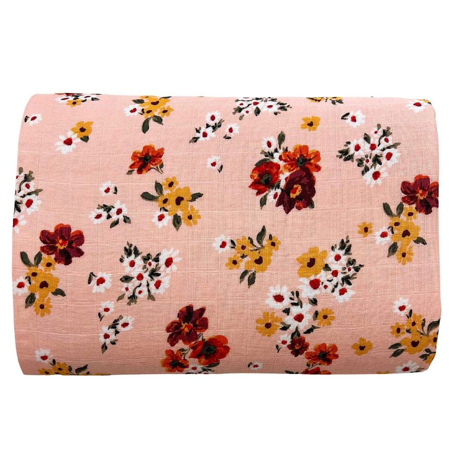 Baby Stuff Angel Dear | Muslin Swaddle, Poppies & Daisies