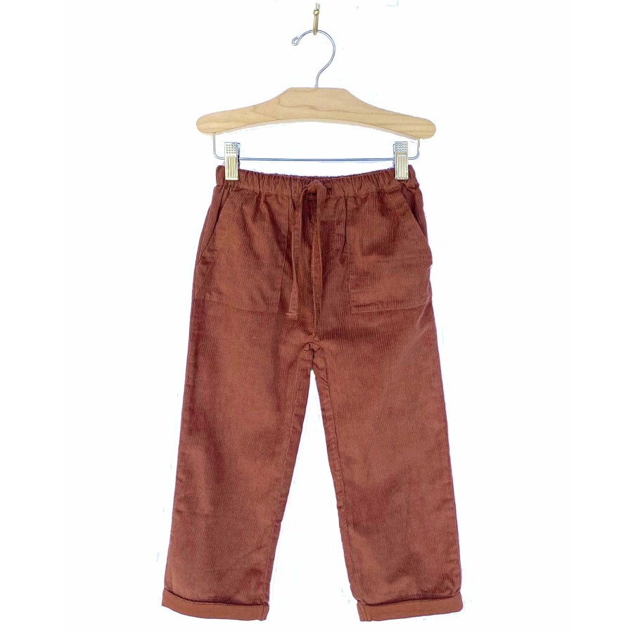 Boy city mouse | Fine Wale Corduroy Pant, Rust