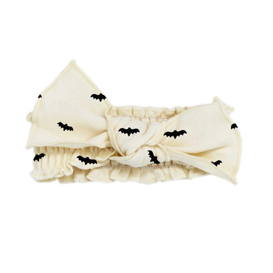 Girl L'ovedbaby | Organic Smocked Headband, Bats