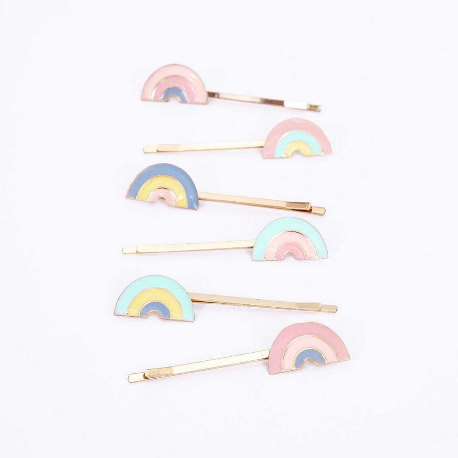 Accessories Meri Meri | Enamel Hair Slides, Rainbow