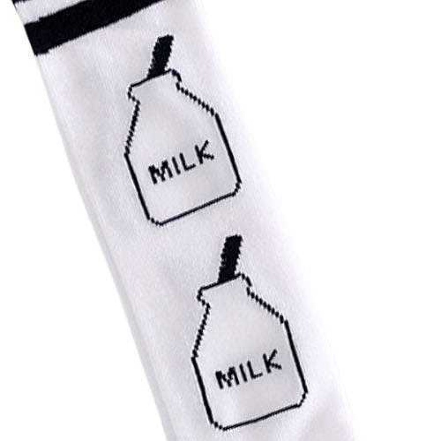 Accessories SpearmintLOVE | Spearmintlove White Milk Socks, 4 - 6 Yrs.