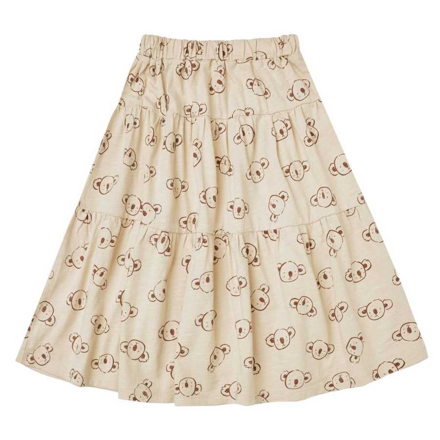 Girl Rylee & Cru | Rylee & Cru Tiered Midi Skirt, Koalas