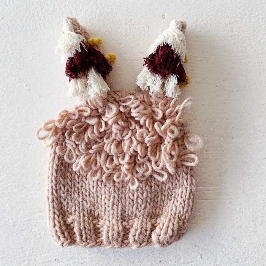 Accessories The Blueberry Hill | Llama Tassel Hat, Pink