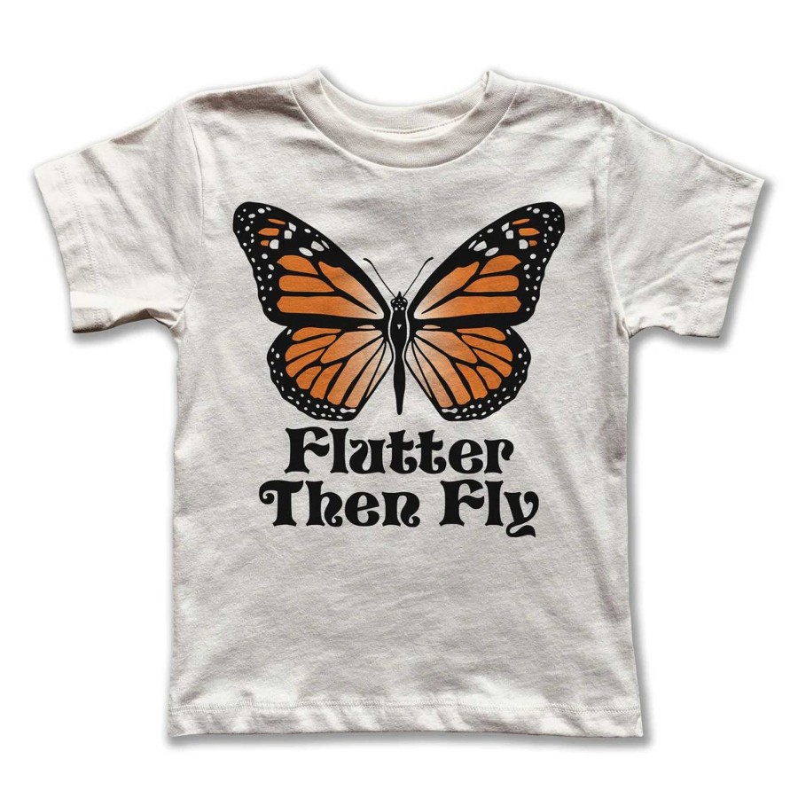 Girl Rivet Apparel Co. | Short Sleeve Tee, Flutter Then Fly