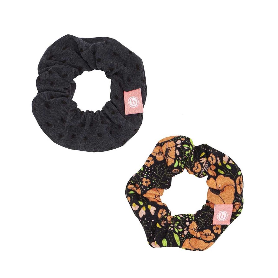 Girl Baby Bling Bows | 2-Pack Hair Scrunchie Set, Elphaba