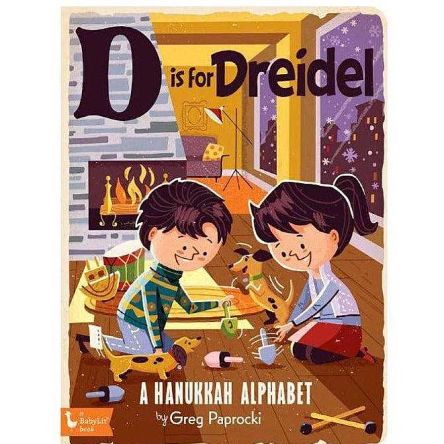 Baby Stuff BabyLit | D Is For Dreidel Board Book