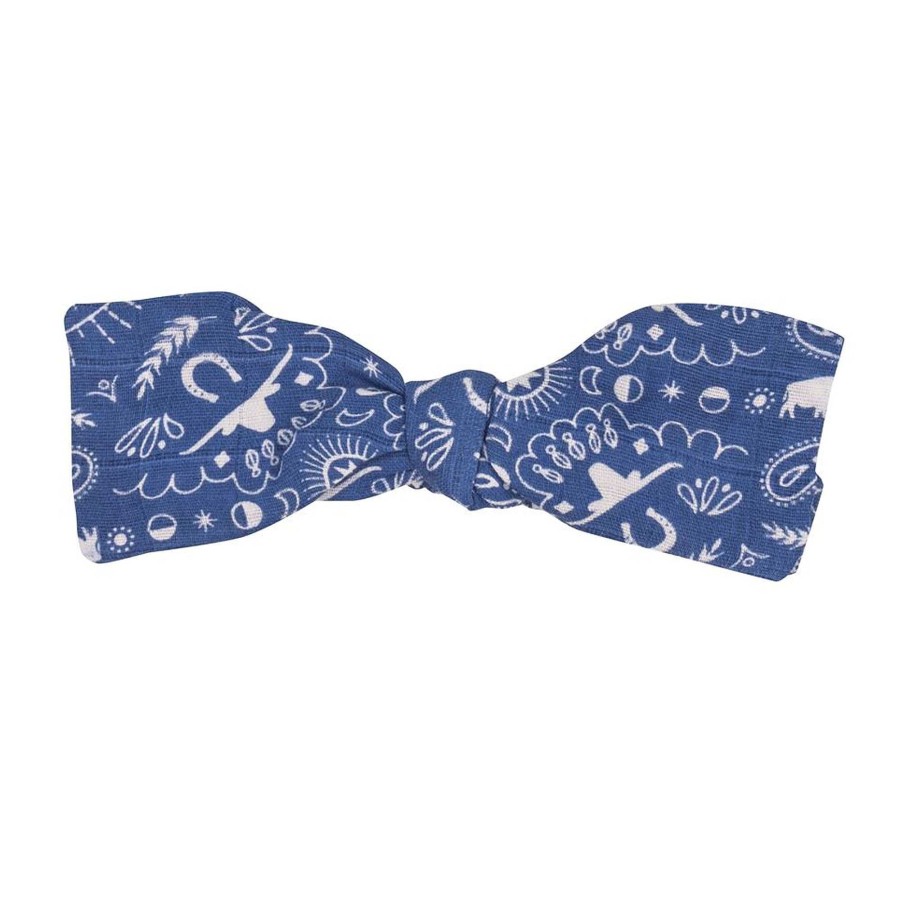 Girl Angel Dear | Muslin Knot Headband, Bandana Navy