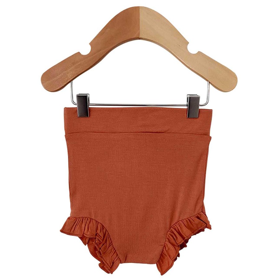 Girl SpearmintLOVE | Ruffle Bloomer, Rust