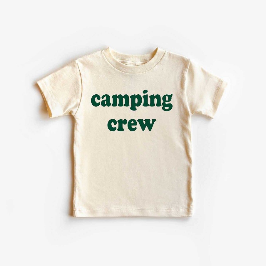 Boy Benny & Ray Apparel | Kid'S Graphic Short Sleeve Tee, Camping Crew