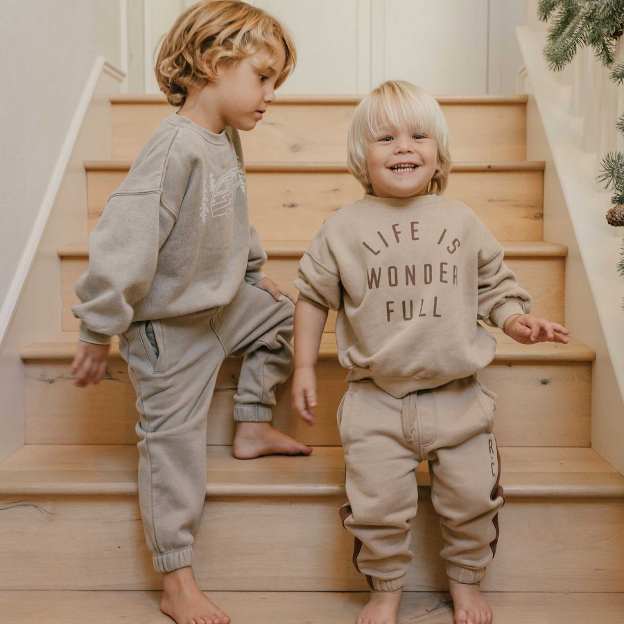 Boy Rylee & Cru | Rylee & Cru Jogger Sweatpants, Fawn