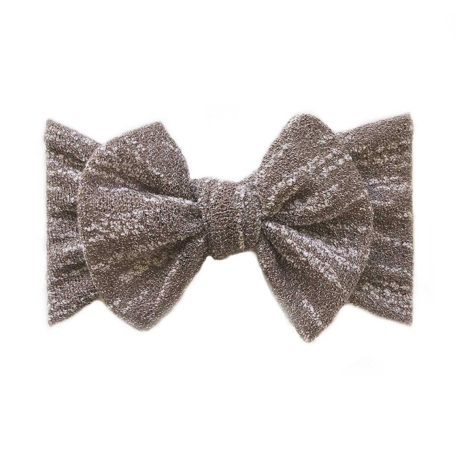 Girl Colty Creek | Melange Bow Headband, Taupe