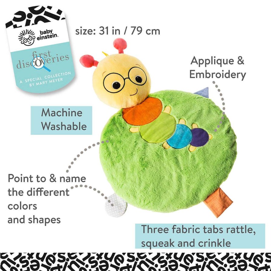 Baby Stuff Mary Meyer Play Mats | Baby Einstein Play Mat, Caterpillar