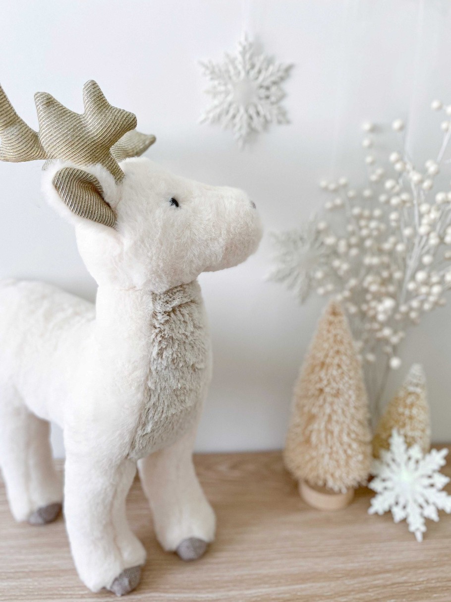 Baby Stuff Mon Ami Interactive Toys | Snowflake Reindeer Plush Toy