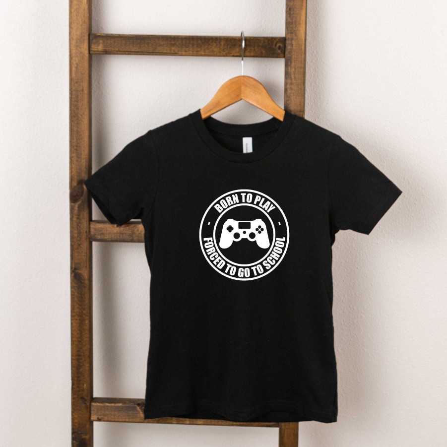 Boy The Juniper Shop | Born To Play Short Sleeve Tee, Black