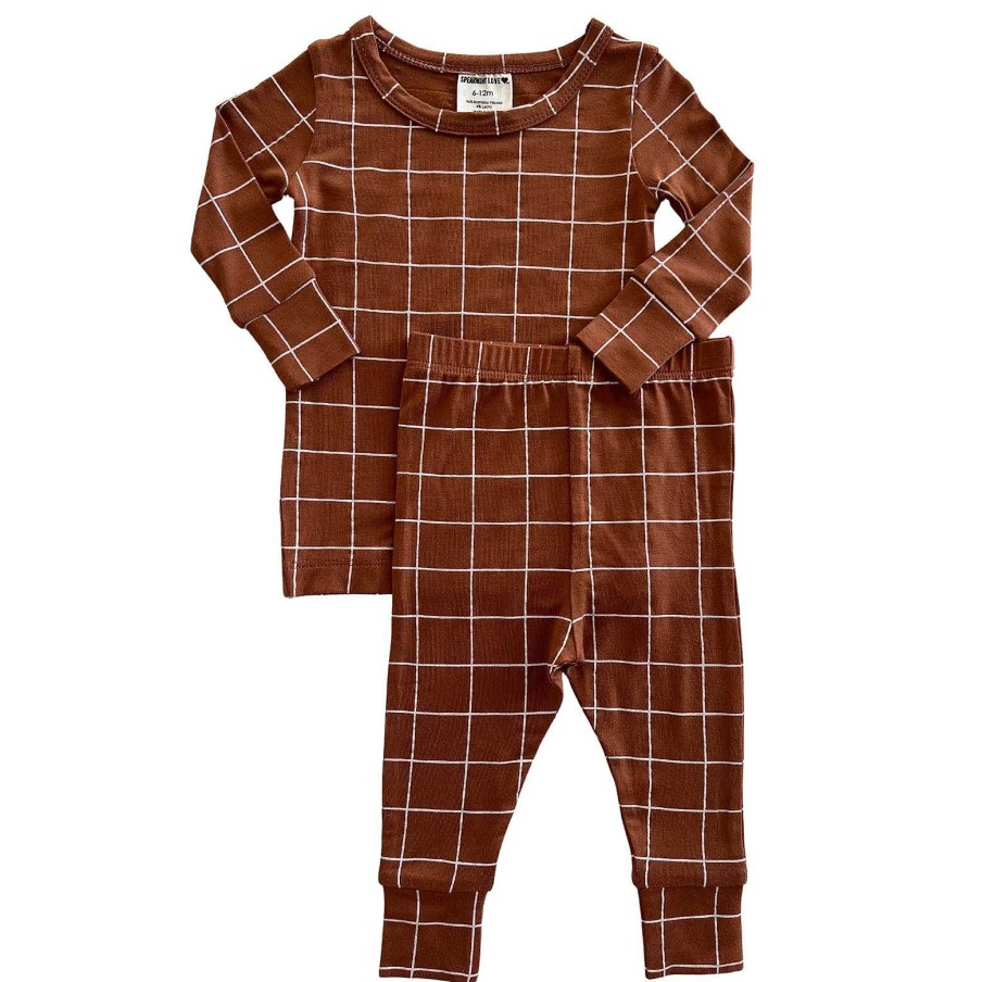 Boy SpearmintLOVE | 2-Piece Set, Truffle Windowpane