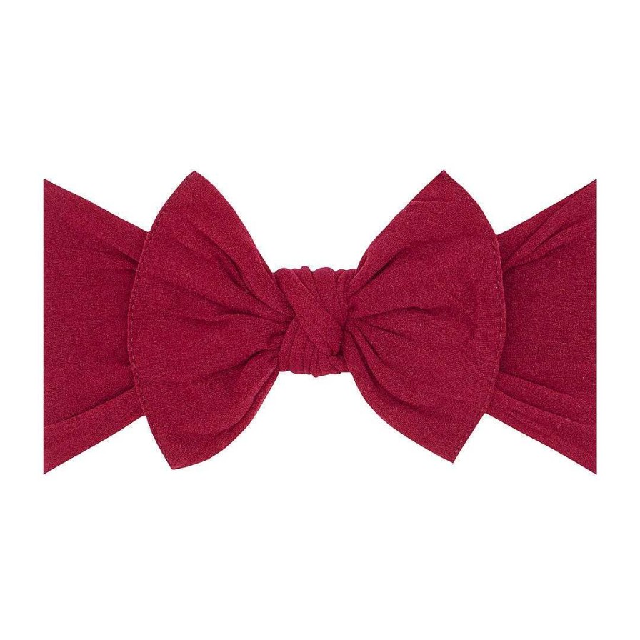 Accessories Baby Bling Bows | Knot Bow, Ruby Red