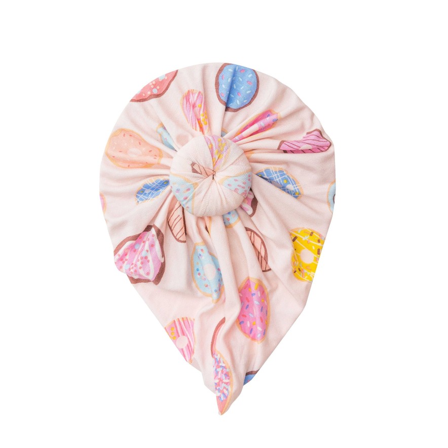 Girl Angel Dear | Knot Turban, Donuts Pink