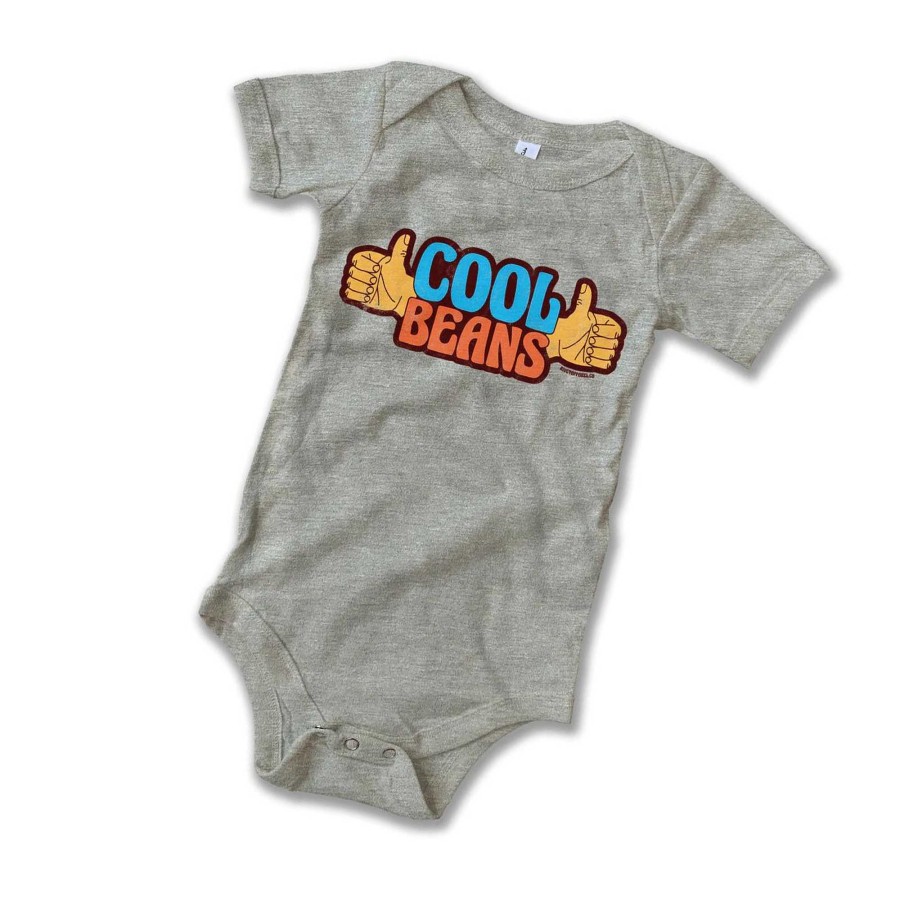 Boy Rivet Apparel Co. | Short Sleeve Bodysuit, Cool Beans