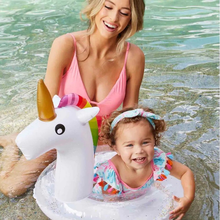 Baby Stuff Mud Pie Interactive Toys | Unicorn Pool Float