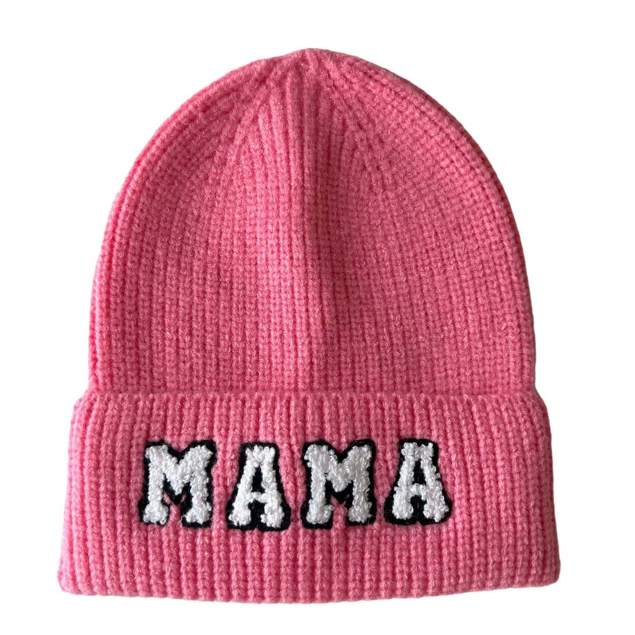 Accessories SpearmintLOVE | Mama Knit Hat, Bubblegum