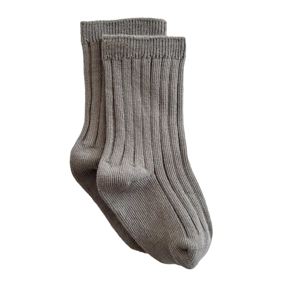 Accessories Sold by SpearmintLOVE | Basic Ribbed Socks, Sage