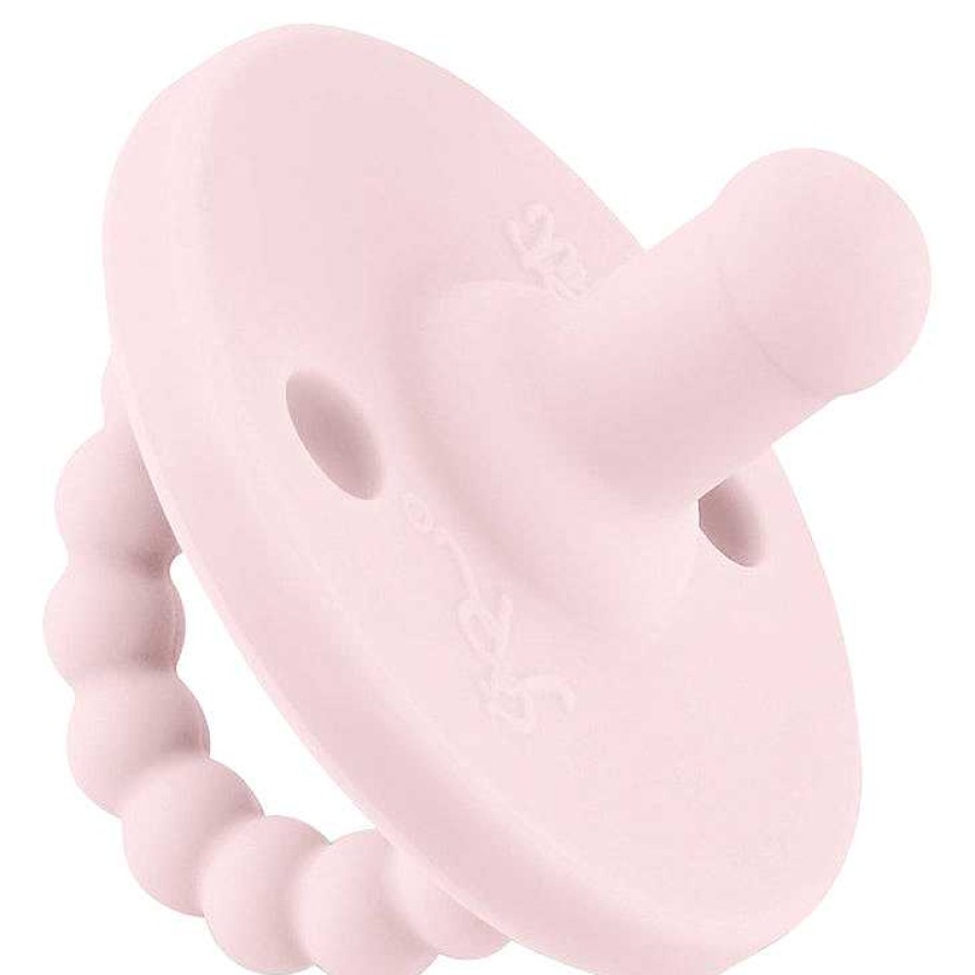 Baby Stuff Ryan & Rose | Cutie Pat Round Pacifier, Pink