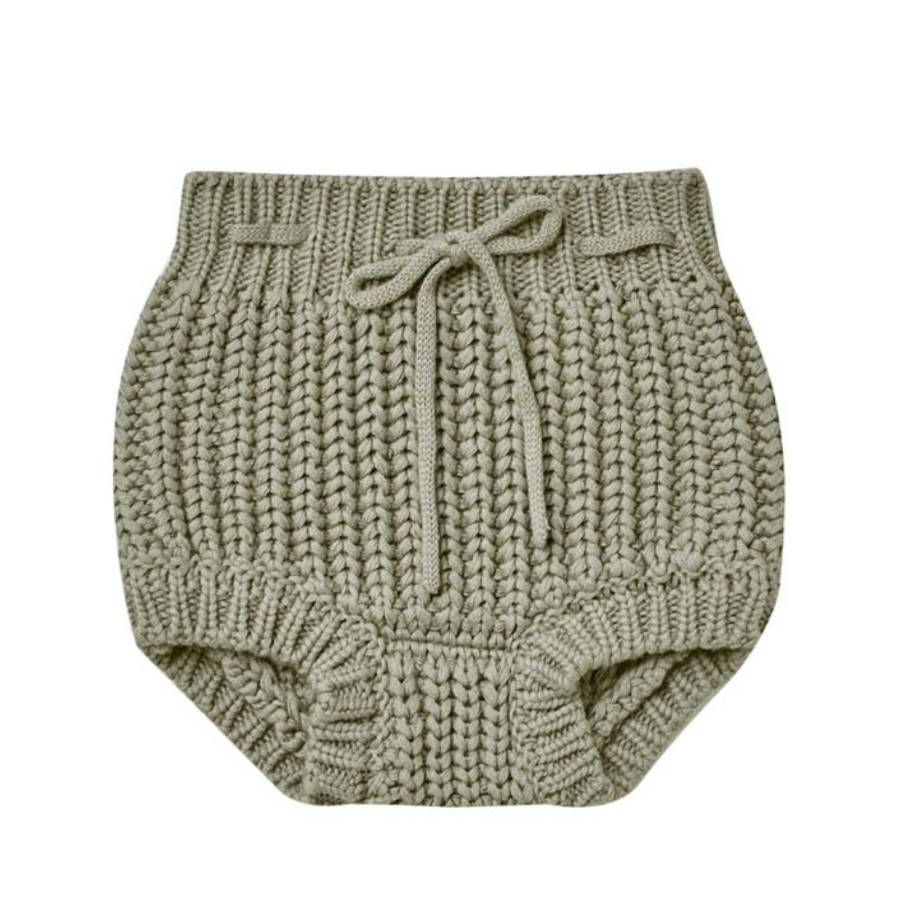 Boy Quincy Mae | Knit Tie Bloomer, Basil