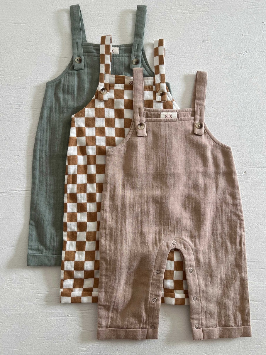 Boy SIIX Collection | Sage / Organic Phoenix Overall