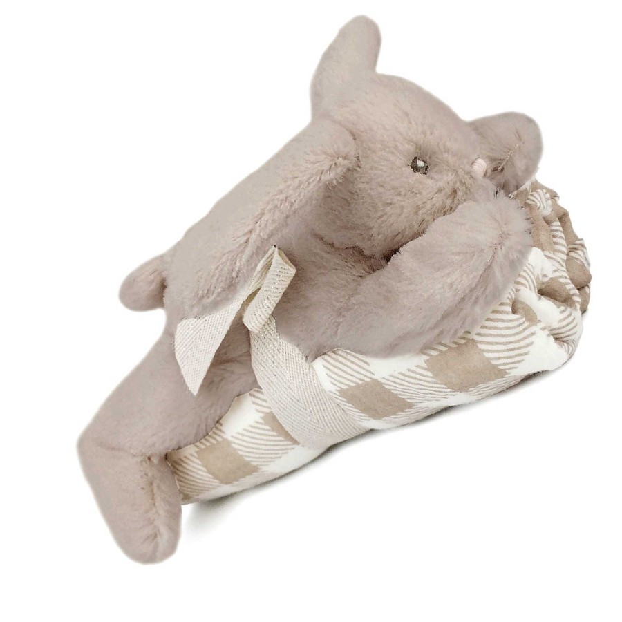 Girl Mon Ami | Blankie & Bunny Gift Set, Taupe