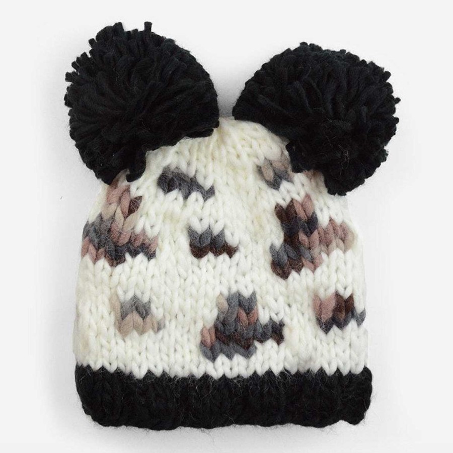 Accessories The Blueberry Hill | Leopard Pom Pom Hat