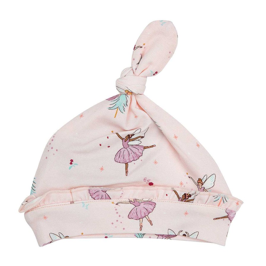 Accessories Angel Dear | Ruffle Knotted Beanie, Sugarplum Fairies