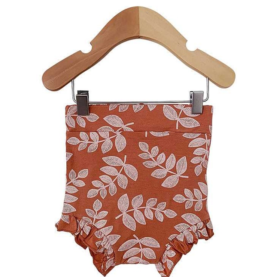 Girl SpearmintLOVE | Ruffle Bloomer, Rust Fern