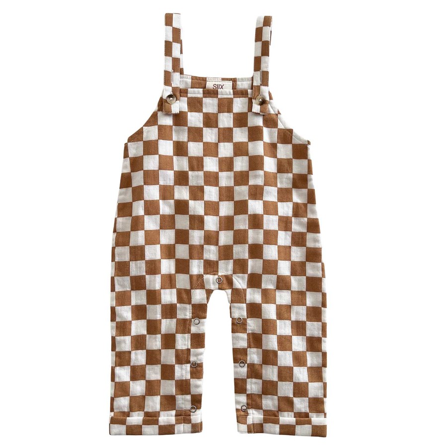 Boy SIIX Collection | Sundae Checkerboard / Organic Phoenix Overall