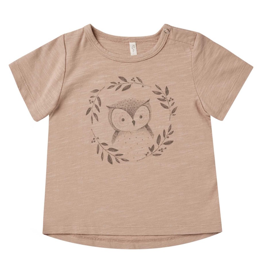 Girl Rylee & Cru | Rylee & Cru Basic Tee, Owl