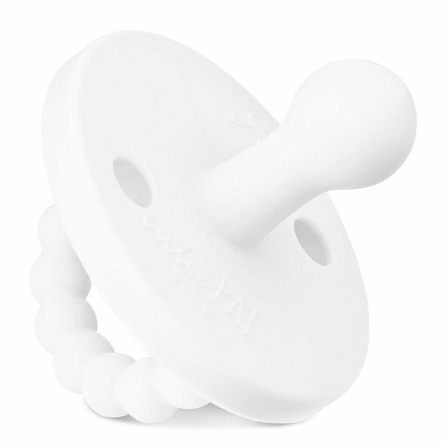 Baby Stuff Ryan & Rose | Cutie Pat Bulb Pacifier, White