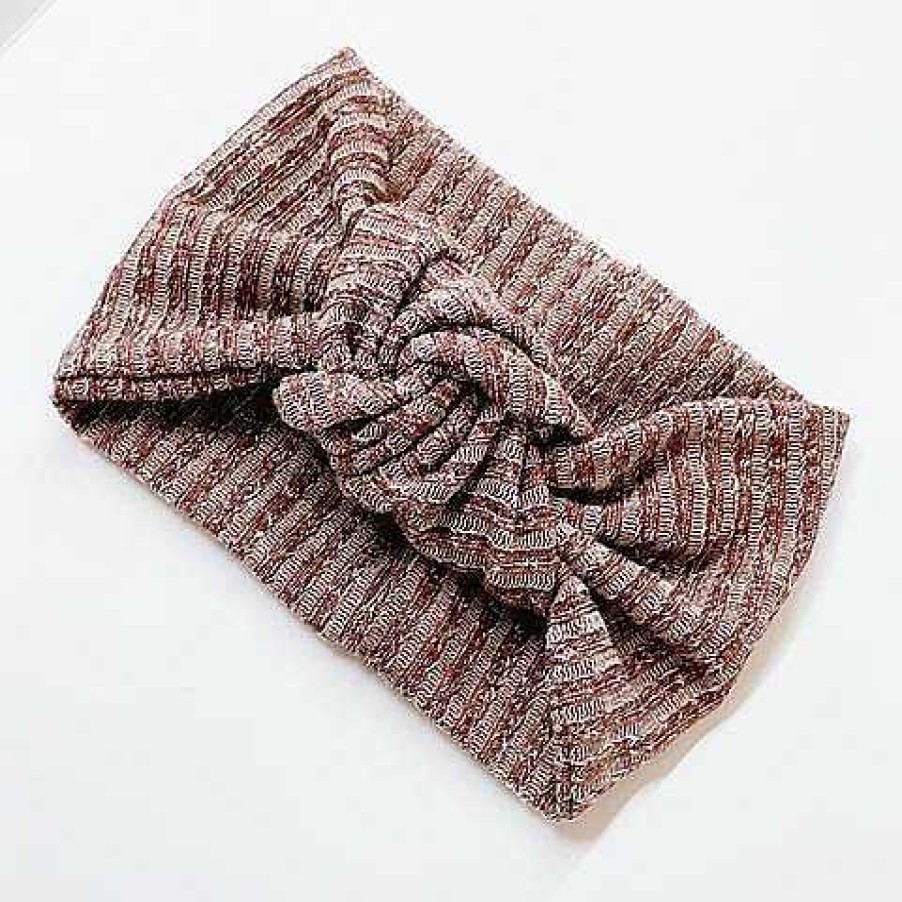 Girl Eyee Kids | Twist Knot Headband, Marled Teddy