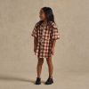 Girl Rylee & Cru | Rylee & Cru Olive Dress, Ruby Plaid