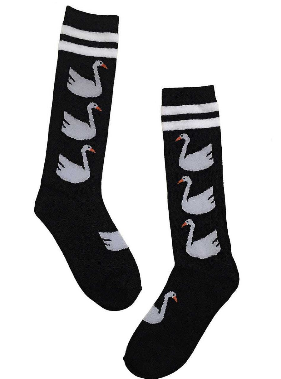 Accessories SpearmintLOVE | Spearmintlove Swan Socks, 7 - 9 Yrs