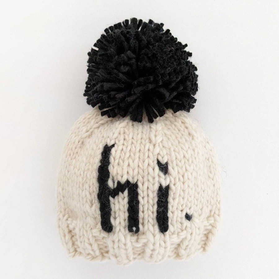 Accessories Huggalugs | Hi. Knit Beanie, Black