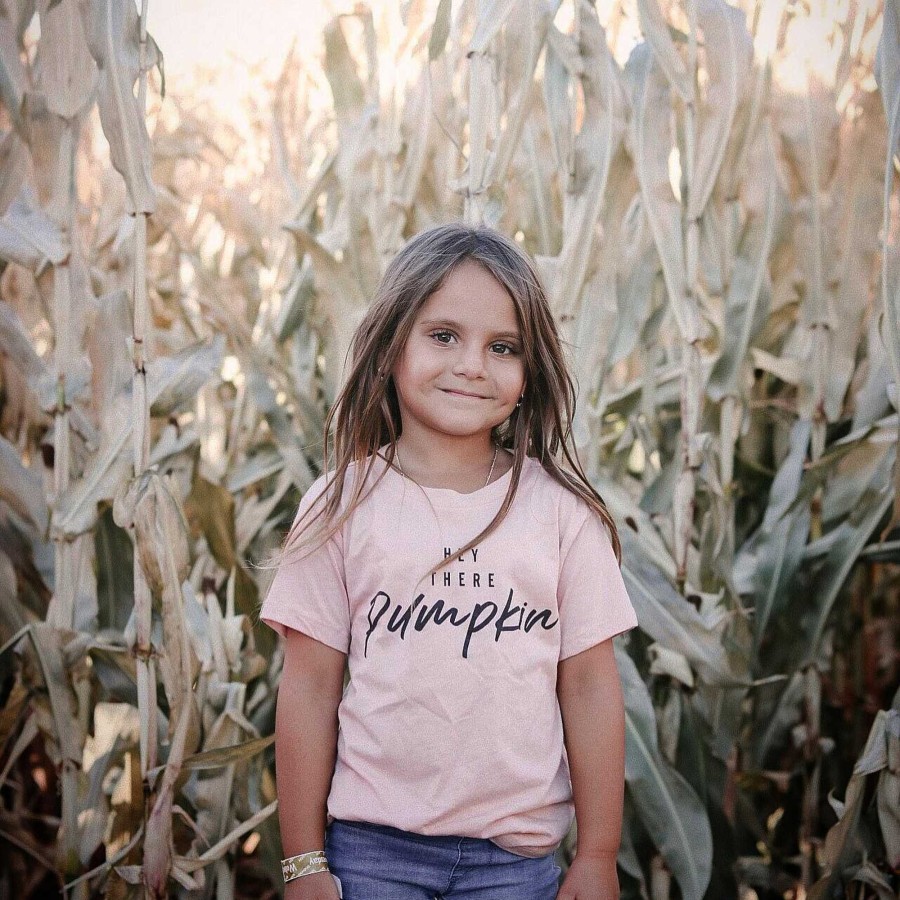 Girl Rivet Apparel Co. | Short Sleeve Tee, Hey There Pumpkin