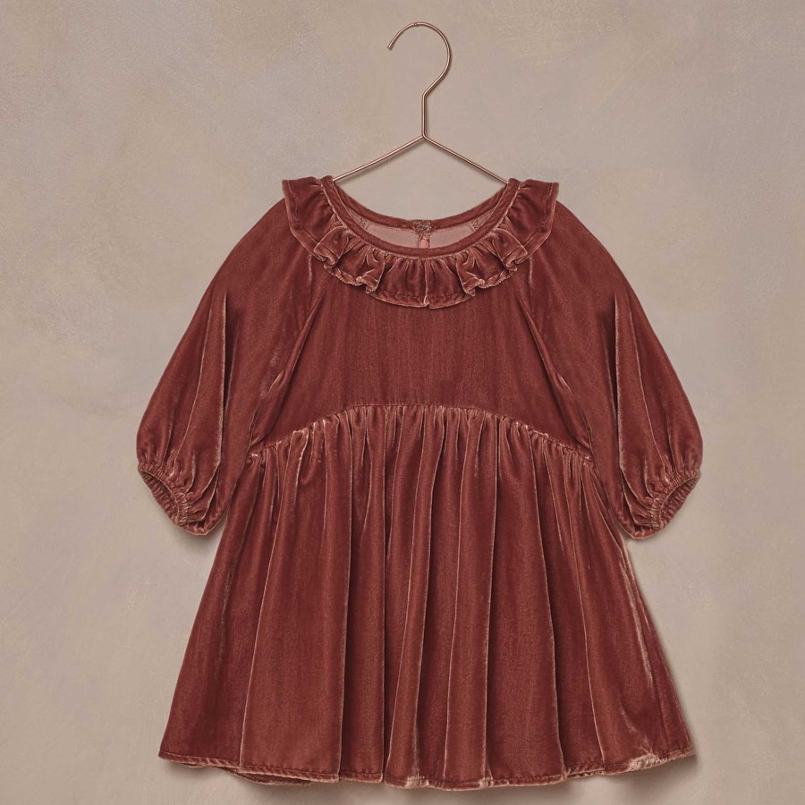 Girl Noralee | Adeline Dress, Berry