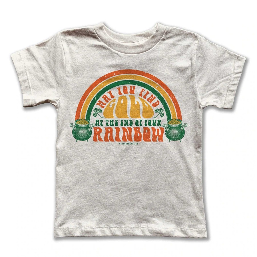 Boy Rivet Apparel Co. | Short Sleeve Tee, Gold At The End Of Your Rainbow