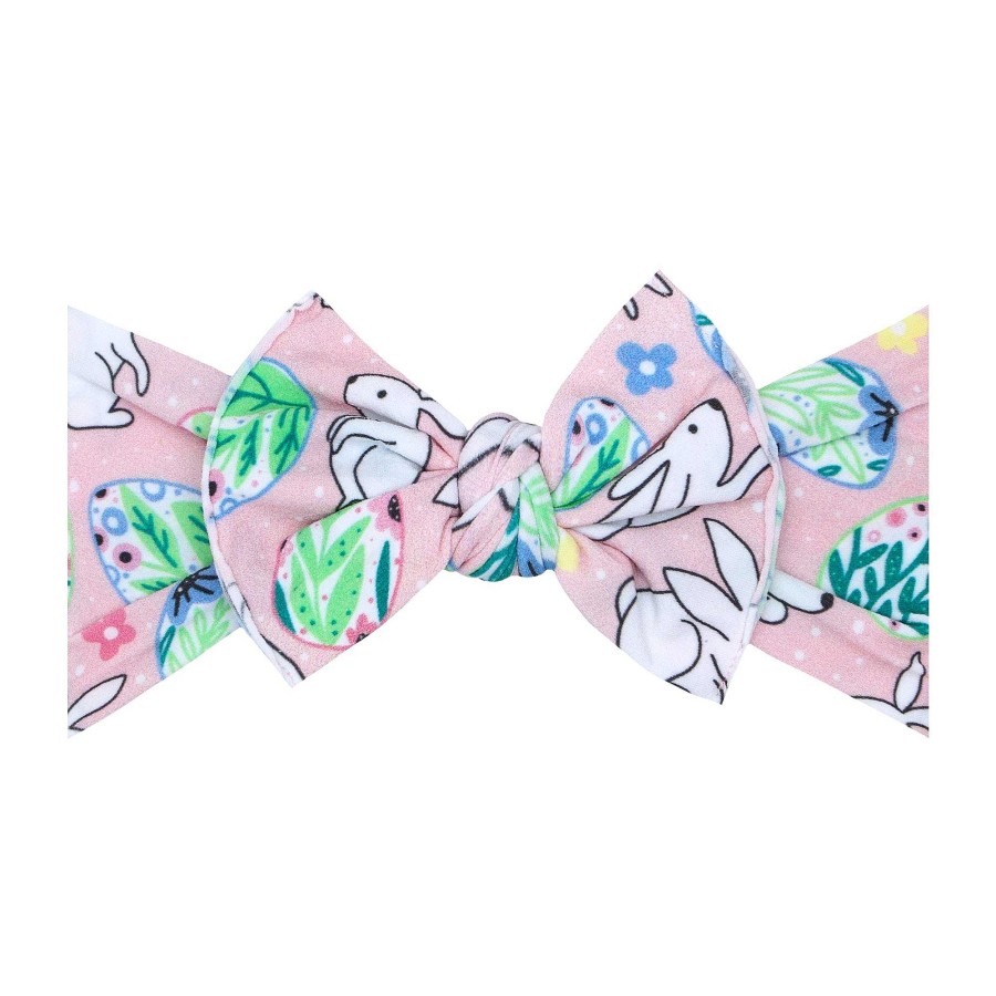 Girl Baby Bling Bows | Printed Knot Bow, Flopsy